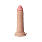Shaft Vibrating MODEL J 6.5" Flexskin Liquid Silicone Dong