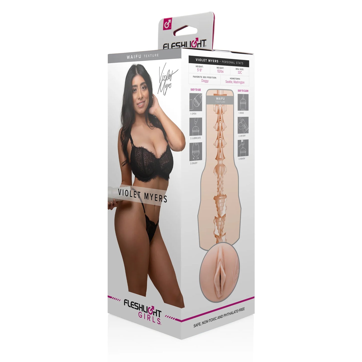 Fleshlight Girls Violet Myers Waifu Vagina Masturbator
