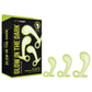 WhipSmart Glow In The Dark 3 Pc Prostate Training Kit - Prostate Massagers - Set of 3 Sizes
