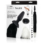 WhipSmart Furry Tales Silicone Foxtail Rechargeable Butt Plug - Black 9.5cm Vibrating Butt Plug with Black Fox Tail & Remote Control
