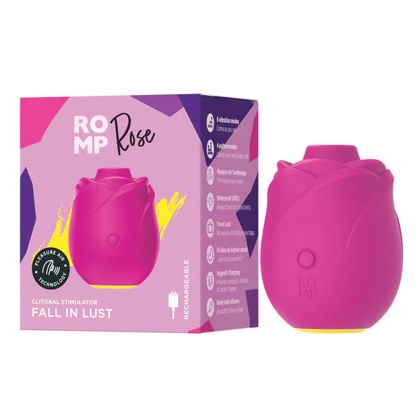 Romp Rose 2.0 - Pleasure Air Clitoral Suction Vibrator