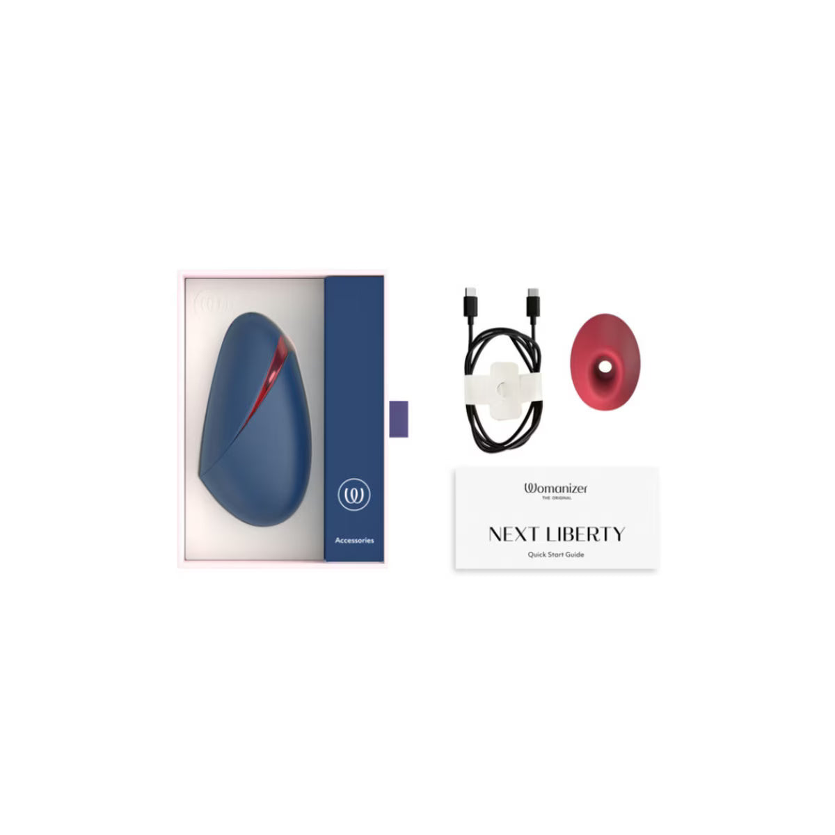 Womanizer Next Liberty - 3D Pleasure Air Clitoral Stimulator - MULTIPLE COLOURS