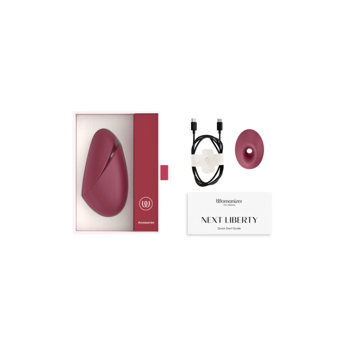 Womanizer Next Liberty - 3D Pleasure Air Clitoral Stimulator - MULTIPLE COLOURS