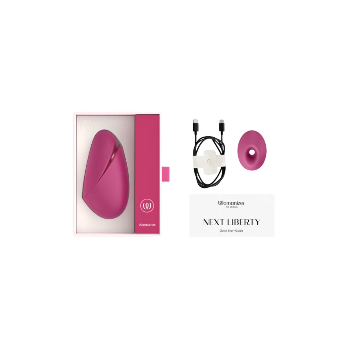 Womanizer Next Liberty - 3D Pleasure Air Clitoral Stimulator - MULTIPLE COLOURS