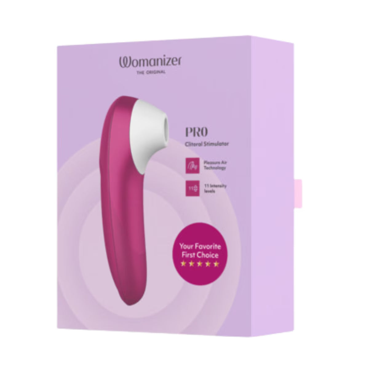 Womanizer Pro - Pleasure Air Clitoral Stimulator - MULTIPLE COLOURS