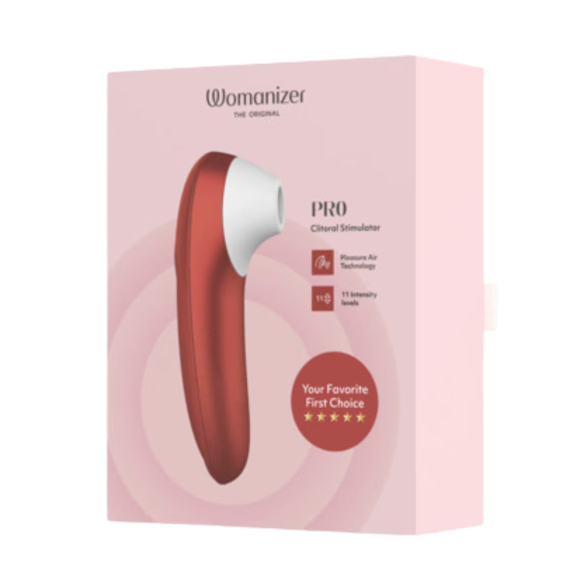 Womanizer Pro - Pleasure Air Clitoral Stimulator - MULTIPLE COLOURS