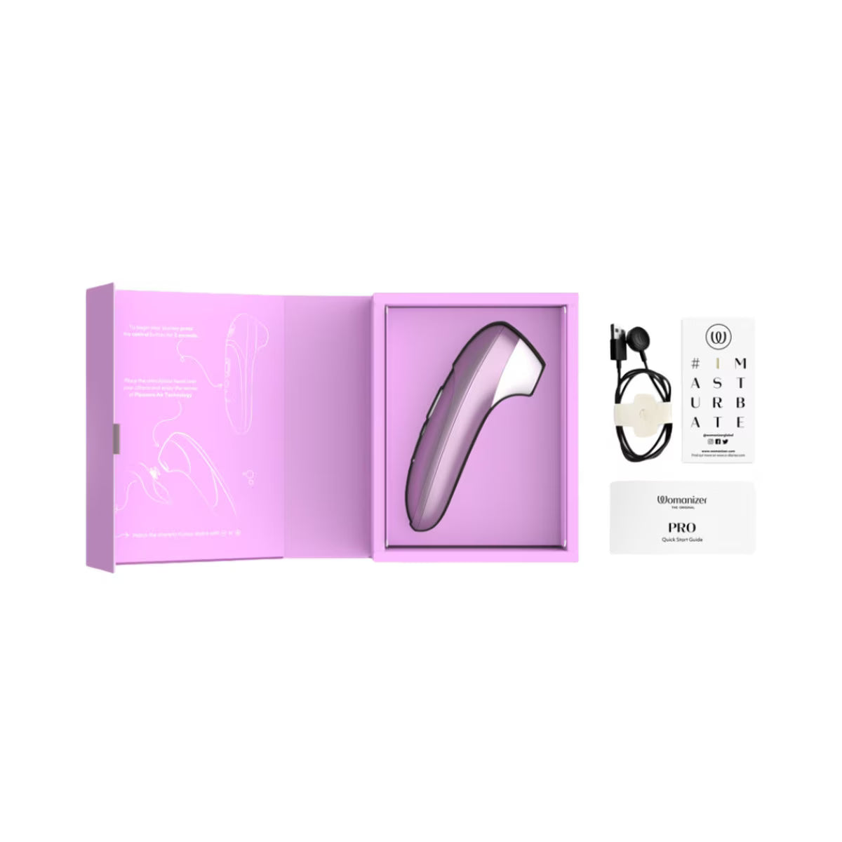 Womanizer Pro - Pleasure Air Clitoral Stimulator - MULTIPLE COLOURS