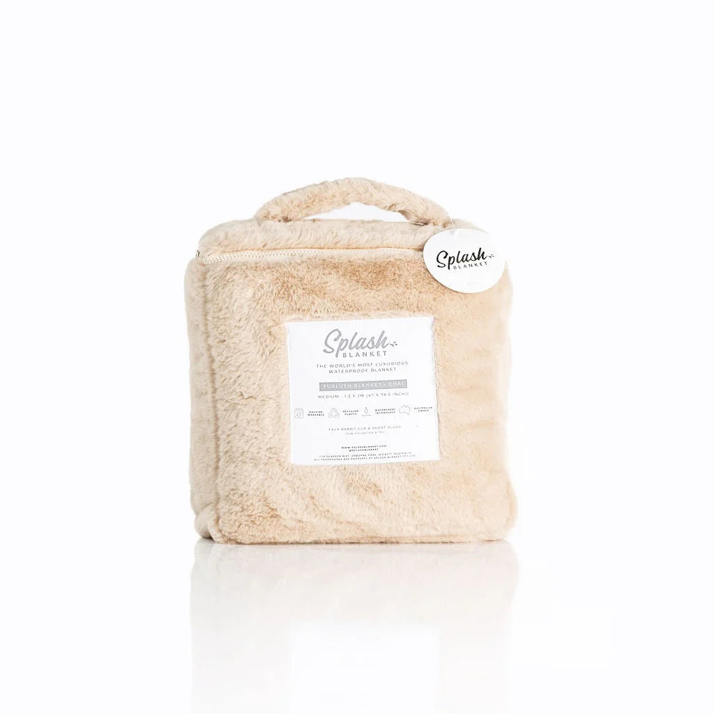 Splash Blanket - Furlush Waterproof Splash Blanket Chai