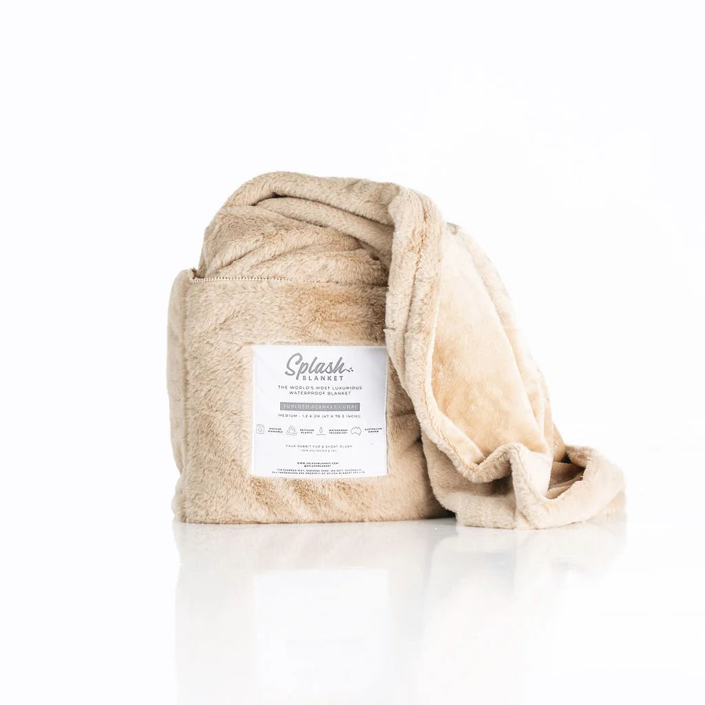 Splash Blanket - Furlush Waterproof Splash Blanket Chai