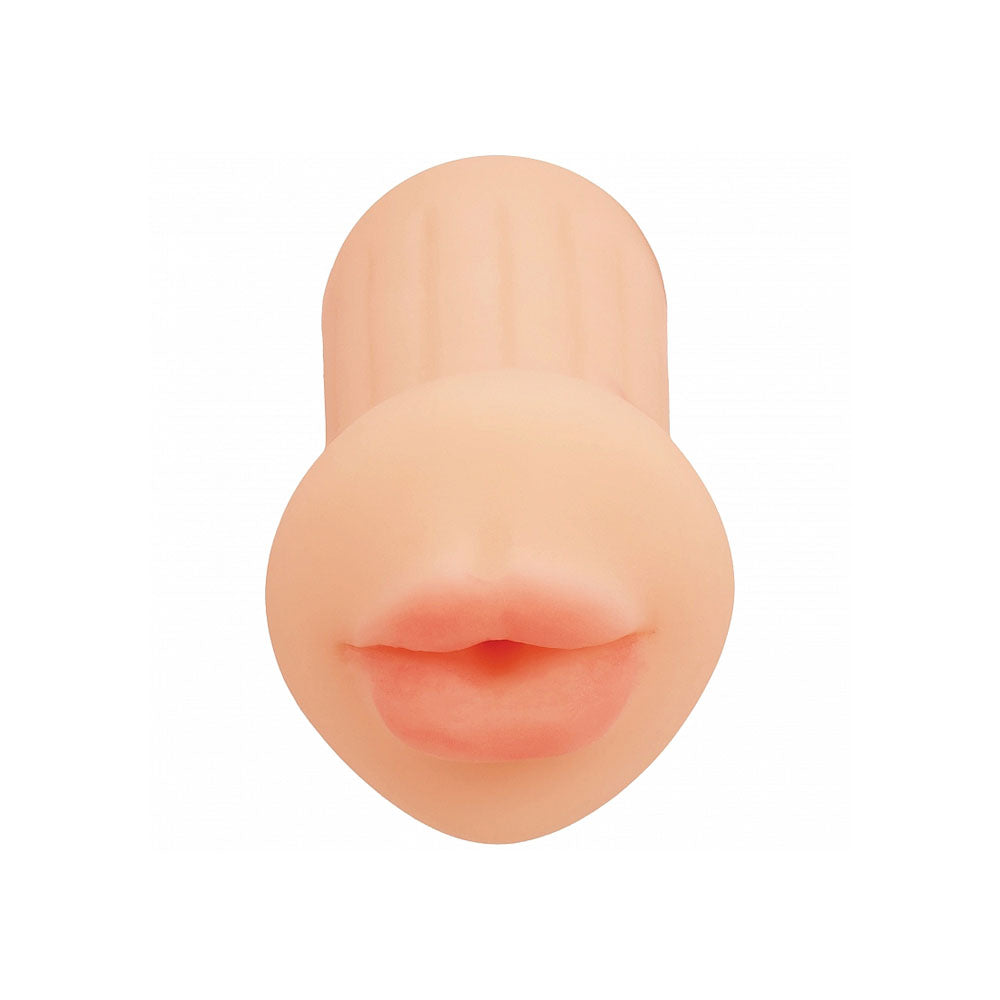 Shots Toys | XKIN Raw - The Grip - Flesh Mouth Stroker