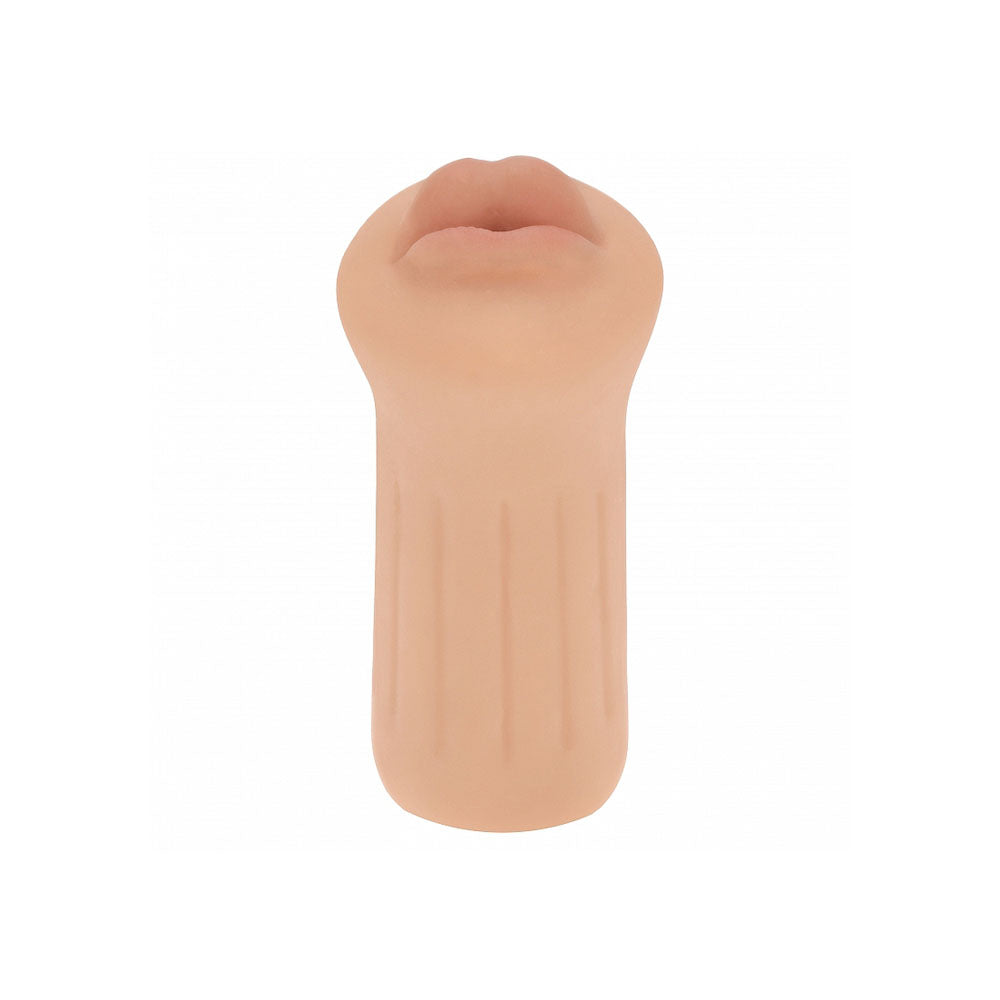 Shots Toys | XKIN Raw - The Grip - Flesh Mouth Stroker