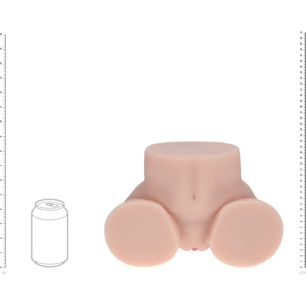 Shots Toys | XKIN Bodyforms Rina Brooks - Flesh Doggy-Style Torso Masturbator