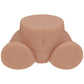 Shots Toys | XKIN Bodyforms Lux Arden - Tan Doggy-Style Torso Masturbator