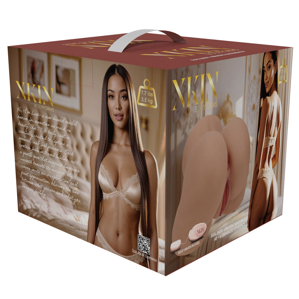 Shots Toys | XKIN Bodyforms Lux Arden - Tan Doggy-Style Torso Masturbator