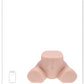 Shots Toys | XKIN Bodyforms Elina Rosewood - Flesh Doggy-Style Torso Masturbator