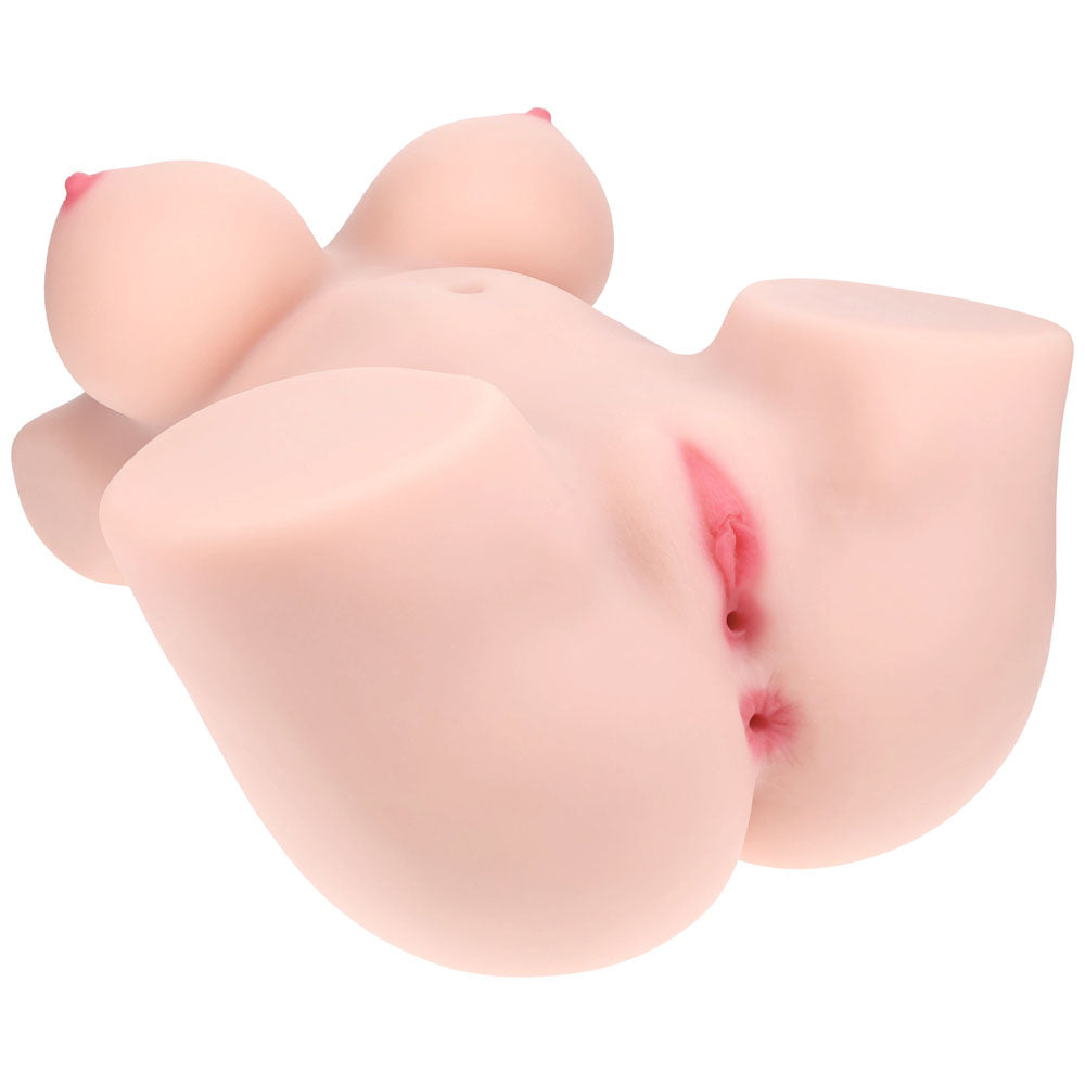 Shots Toys | XKIN Bodyforms Aveline Luxe - Flesh Lifelike Mini Torso Masturbator