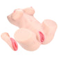 Shots Toys | XKIN Bodyforms Ava Monroe - Flesh Lifelike Torso Masturbator with Interchargeable Vagina Sleeves