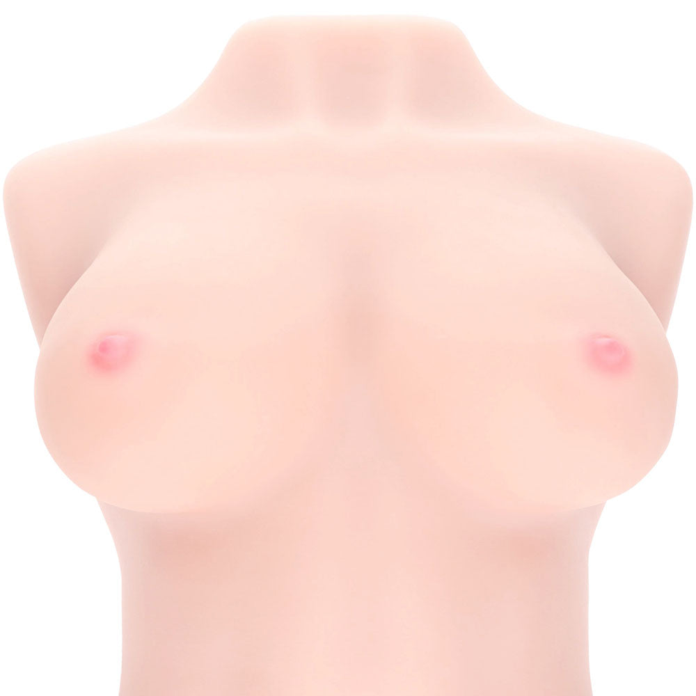 Shots Toys | XKIN Bodyforms Ava Monroe - Flesh Lifelike Torso Masturbator with Interchargeable Vagina Sleeves