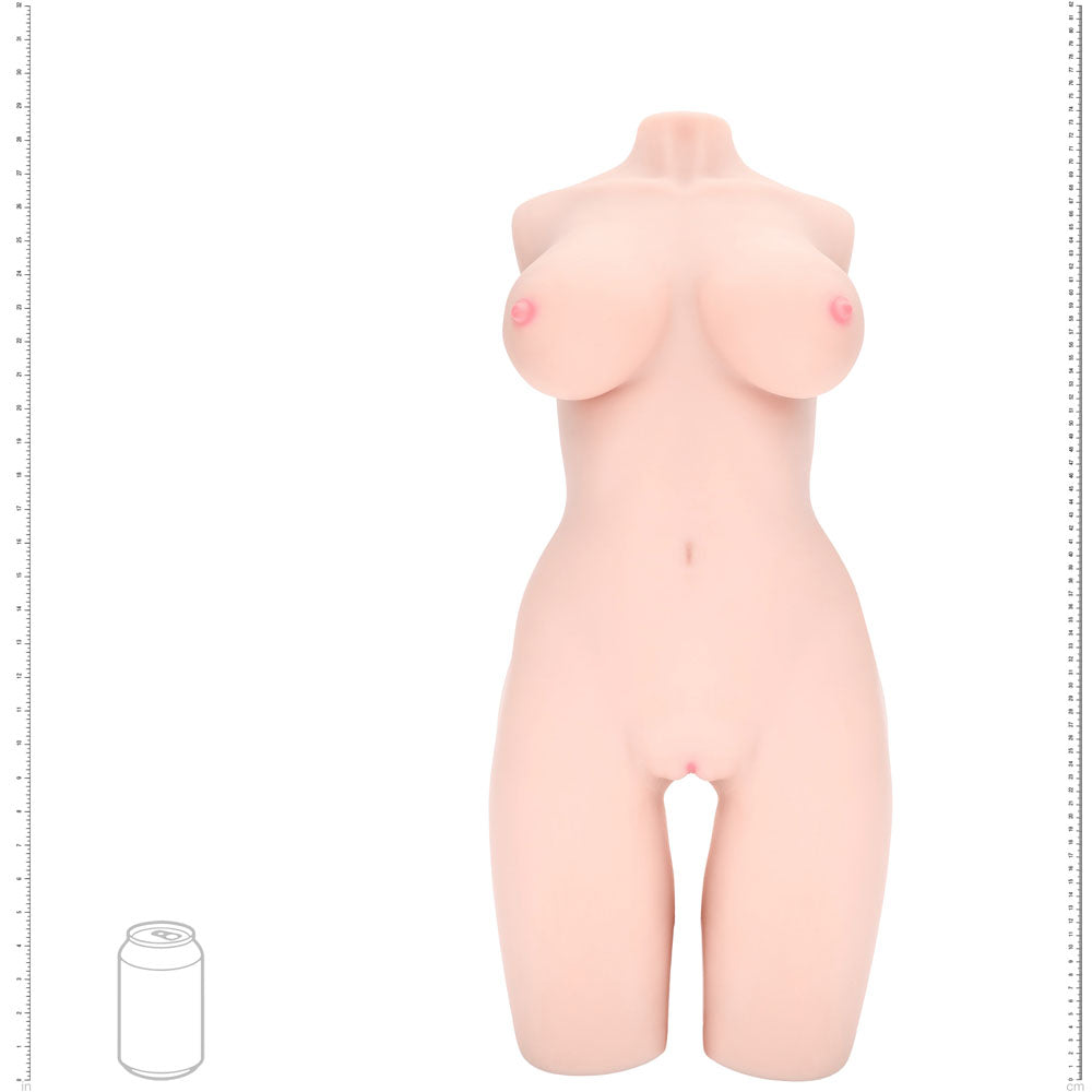 Shots Toys | XKIN Bodyforms Lyla Rose - Flesh Lifelike Torso Masturbator