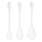 Satisfyer Yoni Power 1 Balls Training Set White 3 Pc Pieces Kegel