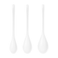 Satisfyer Yoni Power 1 Balls Training Set White 3 Pc Pieces Kegel