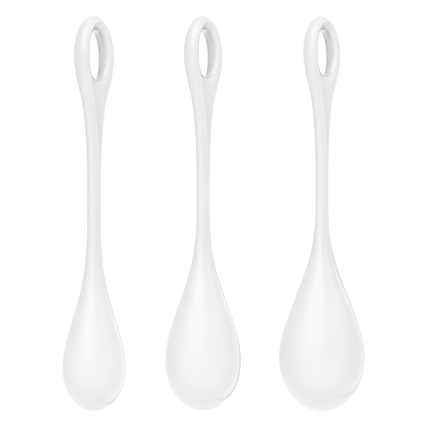 Satisfyer Yoni Power 1 Balls Training Set White 3 Pc Pieces Kegel
