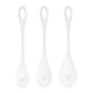 Satisfyer Yoni Power 1 Balls Training Set White 3 Pc Pieces Kegel