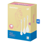 Satisfyer Yoni Power 1 Balls Training Set White 3 Pc Pieces Kegel