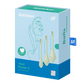 Satisfyer Yoni Power 2 Balls Training Set Green 3 Pc Pieces Kegel