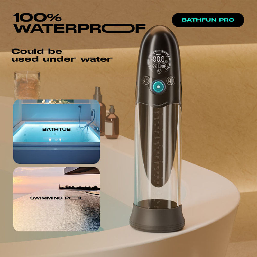 LuvPump Bathfun Pro Waterproof Smart Automatic Penis Pump