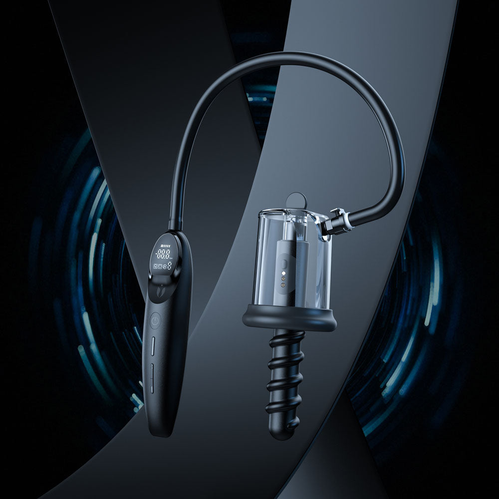 LuvPump RosCup Pro Smart Rosebud Anal Pump with Vibrating Probe