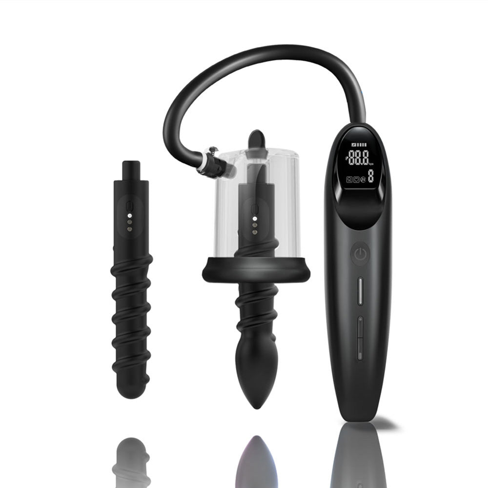 LuvPump RosCup Pro Smart Rosebud Anal Pump with Vibrating Probe