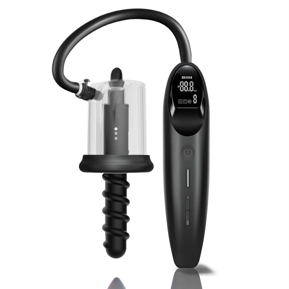 LuvPump RosCup Pro Smart Rosebud Anal Pump with Vibrating Probe