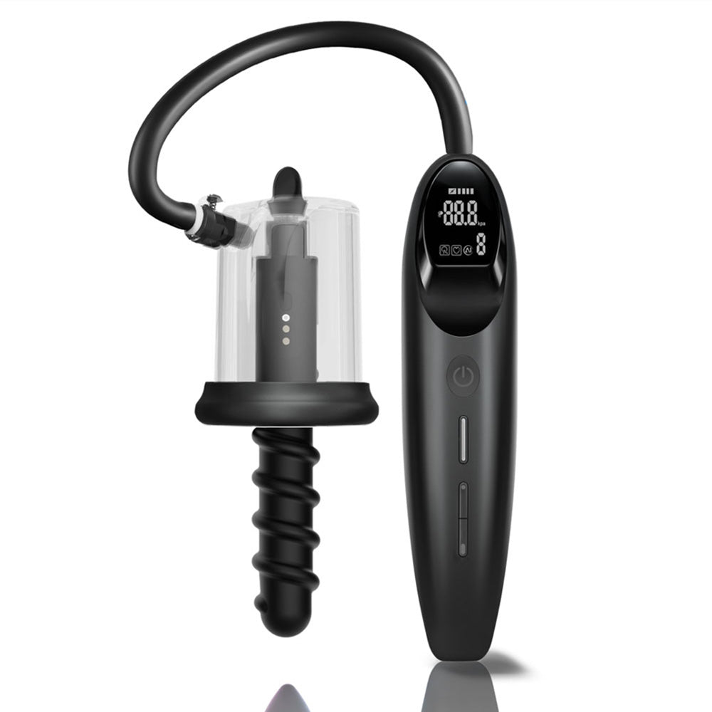 LuvPump RosCup Pro Smart Rosebud Anal Pump with Vibrating Probe