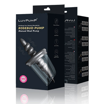 LuvPump Rosebud Manual Anal Pump