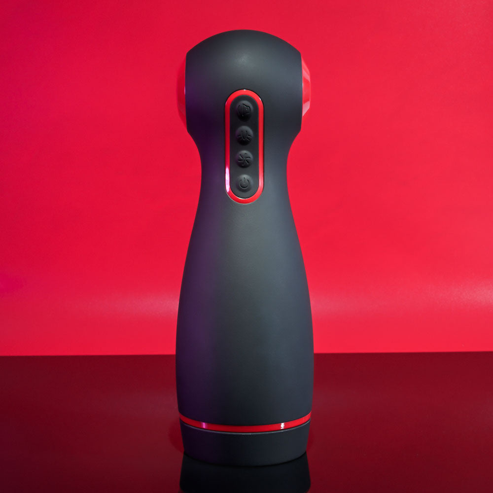 Zero Tolerance TIGHT SQUEEZE Rechargeable Vibrating Squeezing Talking Stroker