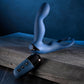 Zero Tolerance BY ALL MEANS - Blue 13.4cm USB Rechargeable Prostate Massager with Cock Ring