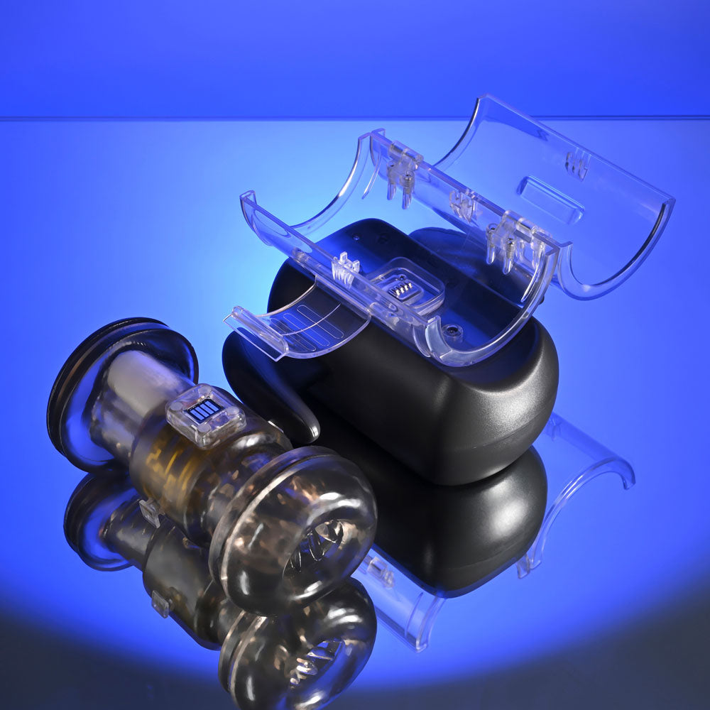 Zero Tolerance HOLD ME TIGHT - Vibrating Auto Stroker with Phone Holder