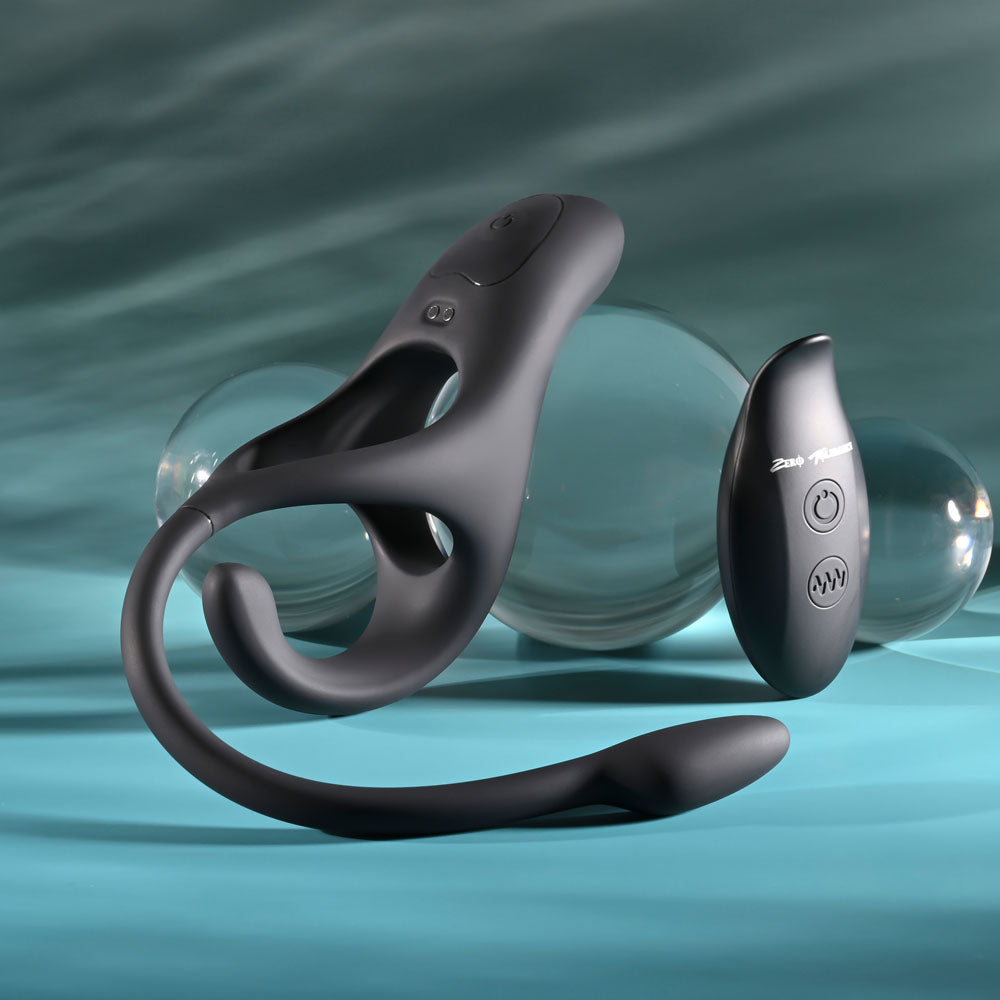 Zero Tolerance ALL THE BASES - Vibrating Cock Ring with Wireless Remote