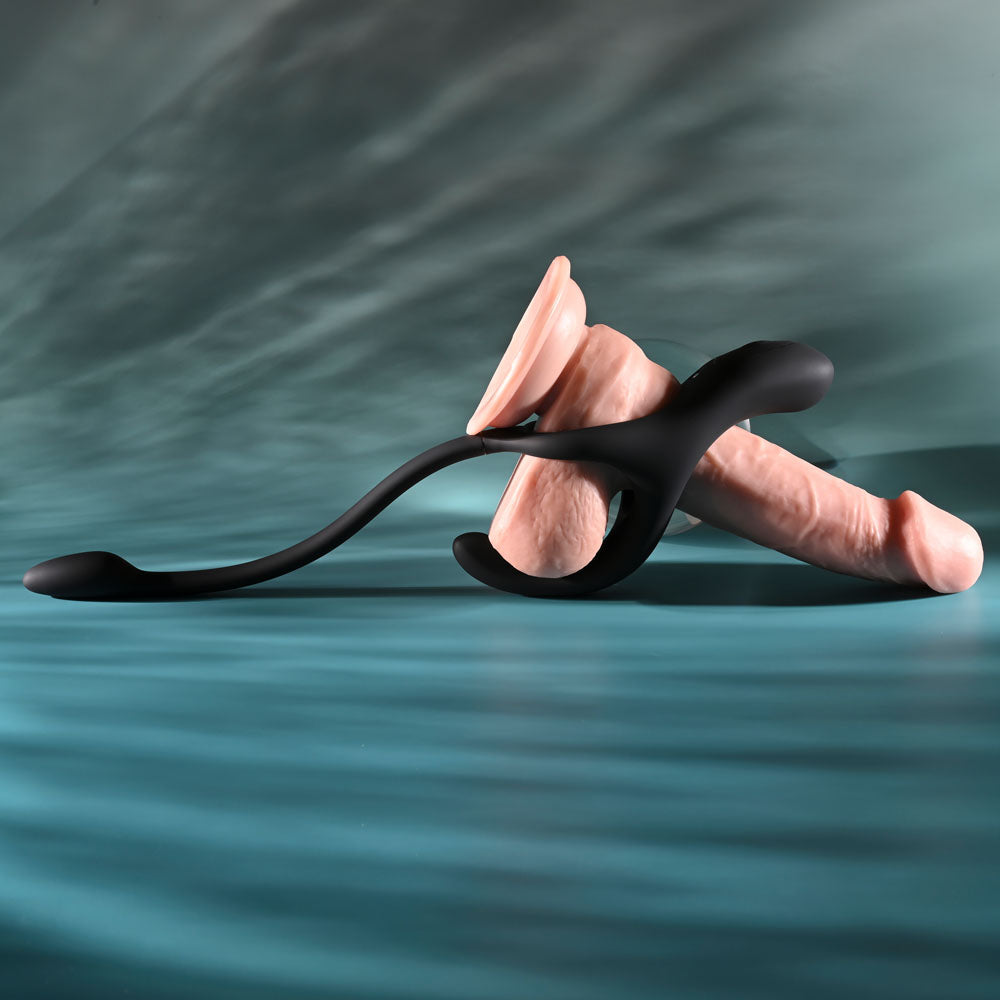 Zero Tolerance ALL THE BASES - Vibrating Cock Ring with Wireless Remote