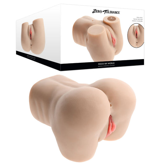 Zero Tolerance ROCK MY WORLD Doggy Style Thrusting Mini Torso Masturbator