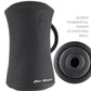 Zero Tolerance GYRO STROKE Black USB Rechargeable Powered Masturbator
