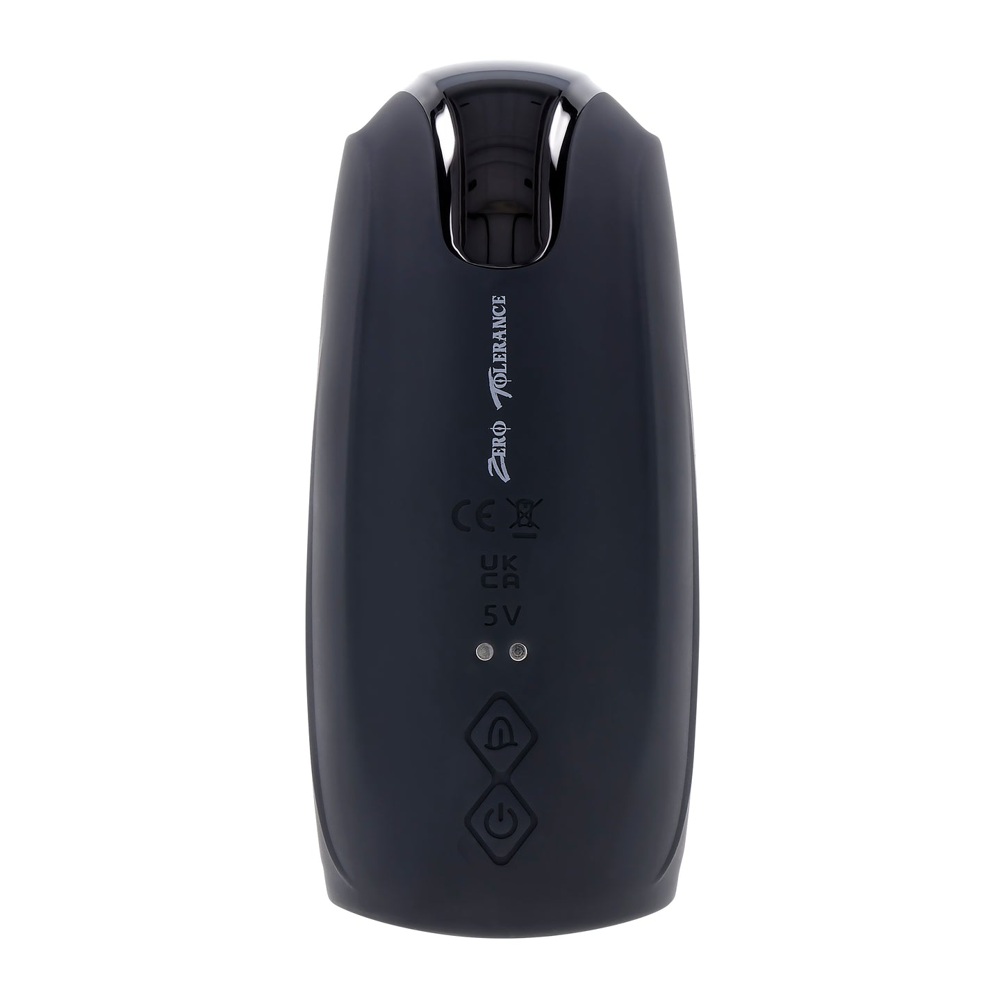 Zero Tolerance LICK THE TIP Black USB Rechargeable Vibrating & Flicking Masturbator