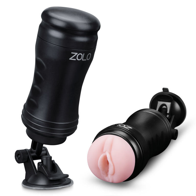 Zolo Solo Flesh - Vagina Stroker with Suction Base