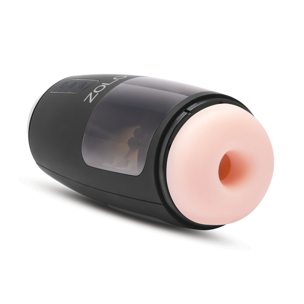 Zolo Upstroke - Flesh Auto Thrusting Beaded Masturbator