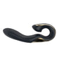 Zini Roae Special Edition - Black/Gold 19.5cm USB Three-Way Pleasure Vibrator