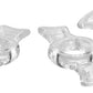 Size Matters Endurance Clear 4 Ring Penis Set