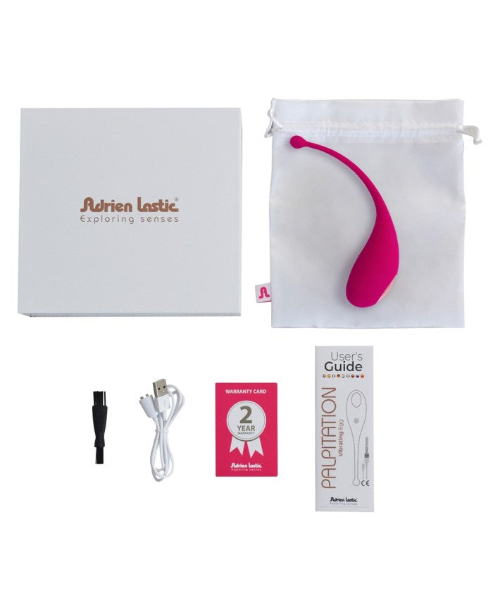 Adrien Lastic Palpitation Vibrating Egg Pink (App)