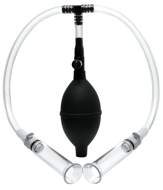 Size Matters Nipple Pumping System with Dual Cylinders