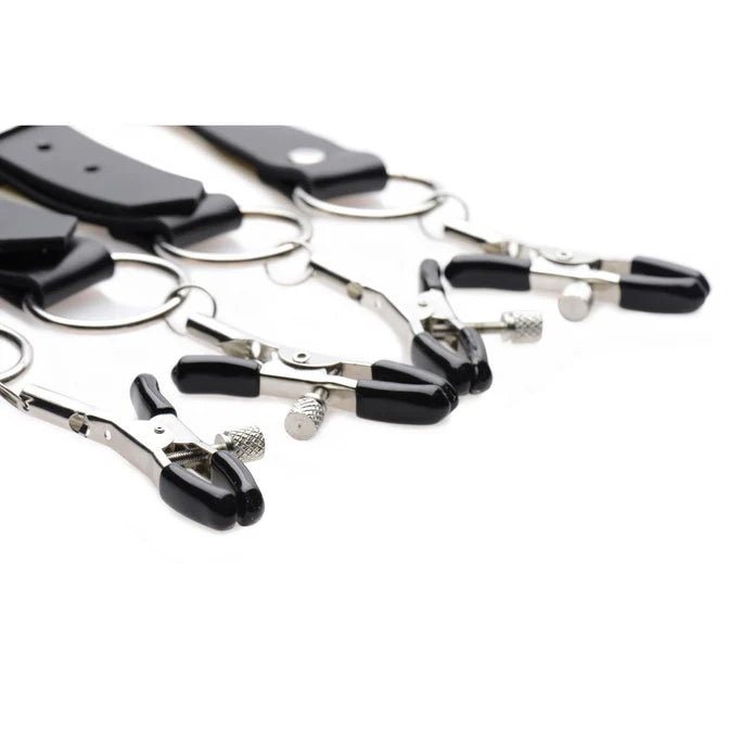 Master Series Labia Spreader Straps with Clamps